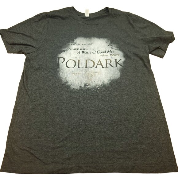 Poldark Womens L T-Shirt Masterpiece PBS Ross Quote Literature Classic - Picture 1 of 11